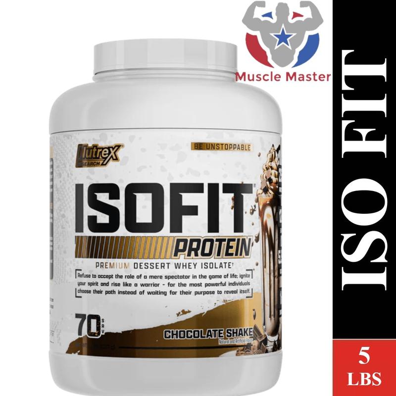 Bột Cung Cấp Protein Cao Cấp NUTREX ISOFIT 5LBS
