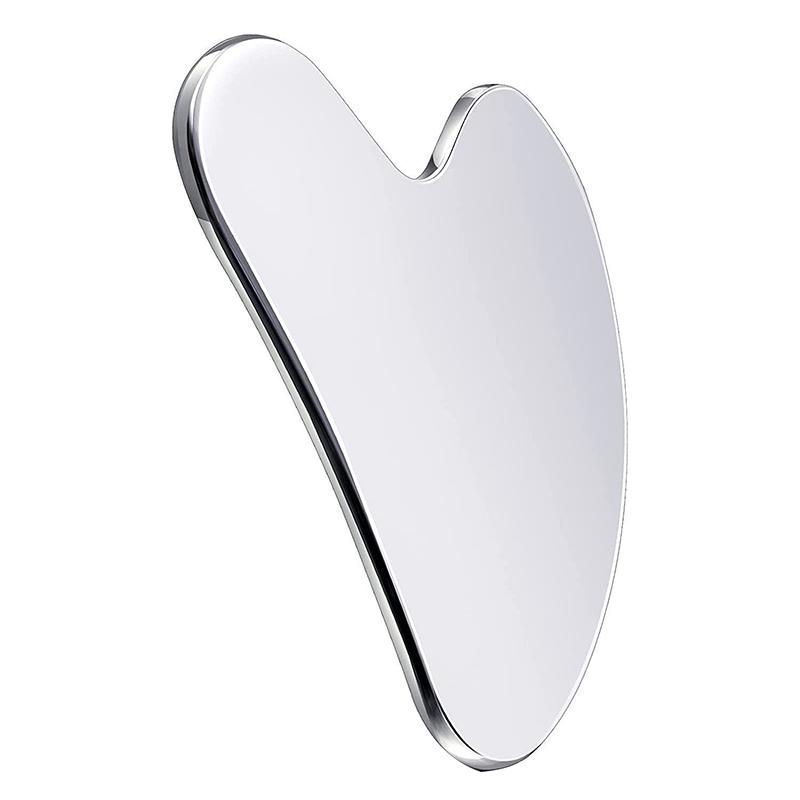 Product Introduction of 1PC Stainless Steel Gua Sha Scraper Massager For Face Neck Body Guasha Massage Tool Facial Skin Care Guasha Board Face Massager 33