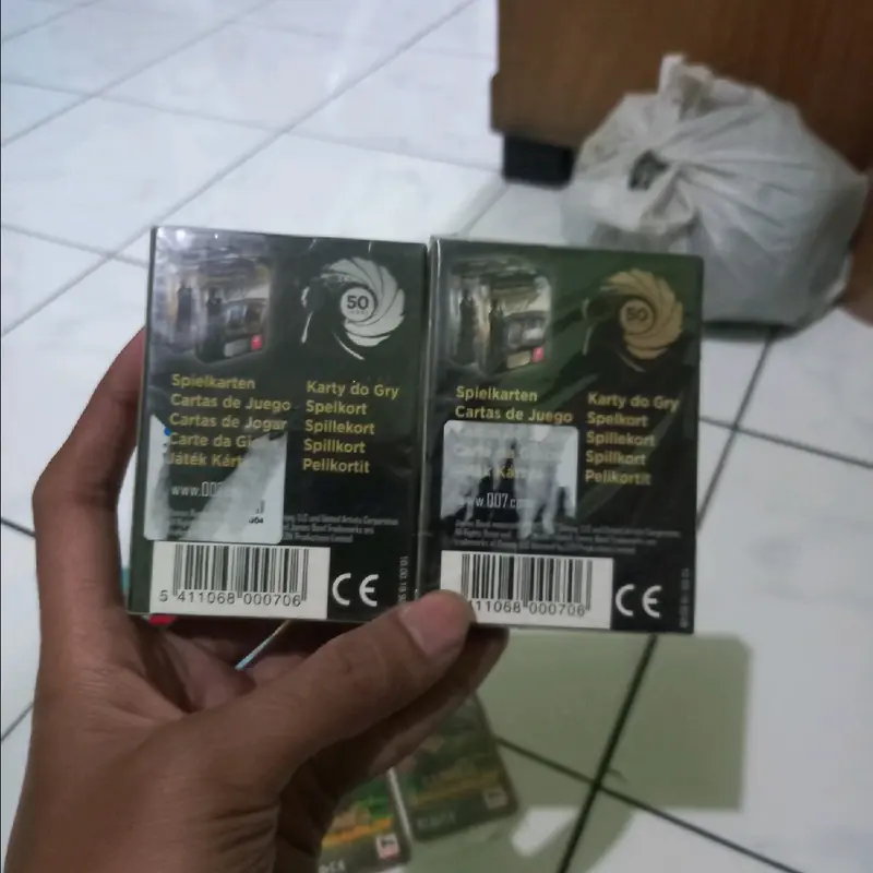Kartu remi james bond 007 spesial 50th anniversary 2