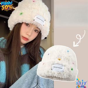 หมวกถักนิตติ้ง, สไตล์ดาราอินเทอร์เน็ตเดียวกัน, แฟชั่น, สำหรับผู้หญิงและผู้ชาย, ฤดูใบไม้ร่วงและฤดูหนาวที่อบอุ่น, หมวกเลือน, กันหนาว, หมวกความร้อน, สไตล์ใหม่ขั้นสูง, การออกแบบที่ดี, สต็อกพร้อม, ปี 2025