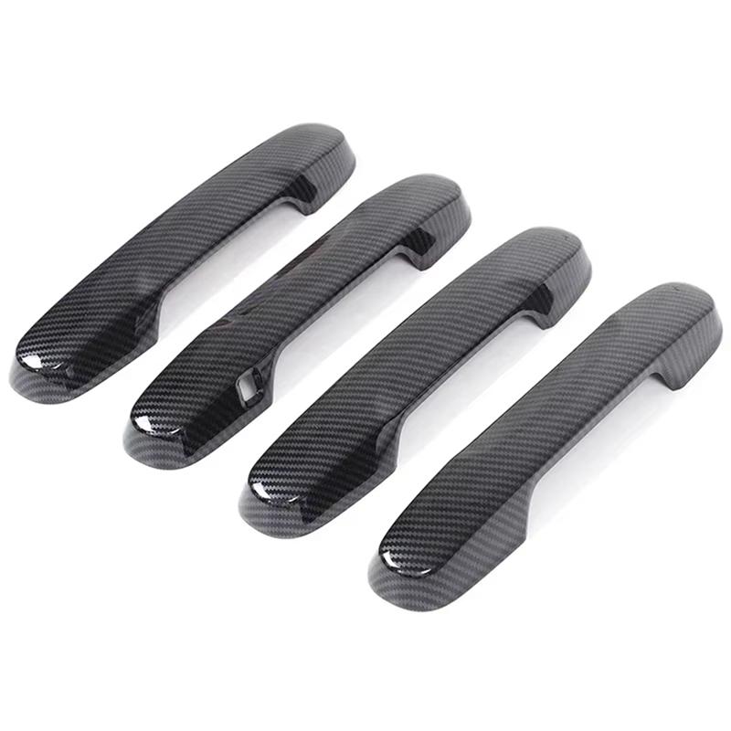 For Honda Pilot 2023 2024 ABS Carbon Fiber Car Exterior Door Handle Cover Trim Accessories 0