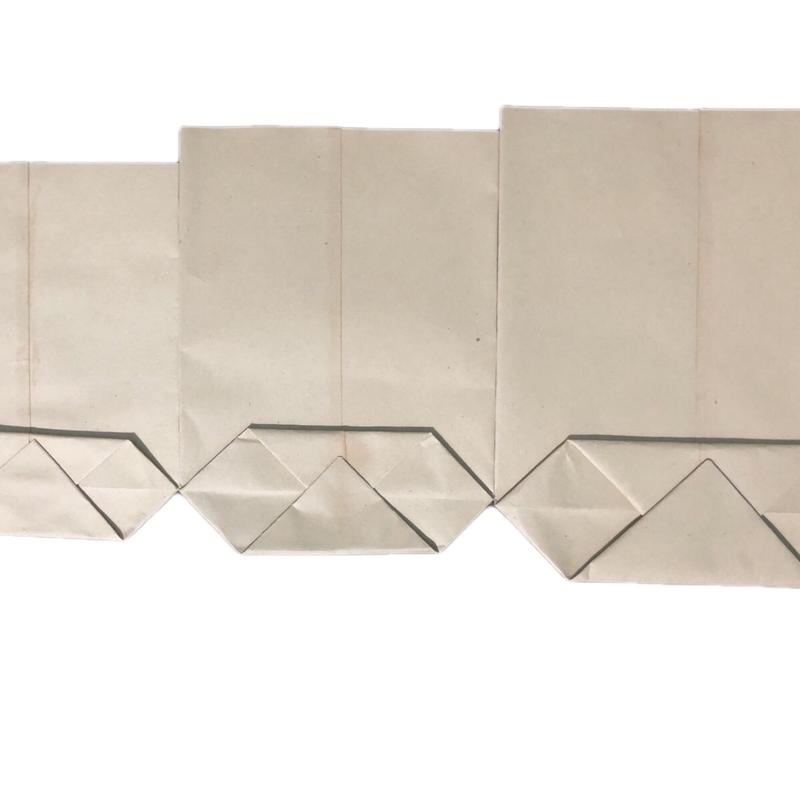 Set 100 Túi giấy thực phẩm chuyên dụng đựng gà rán bánh mì khoai tây chiên hạt dẻ bánh tráng nướng - Thương hiệu Bag