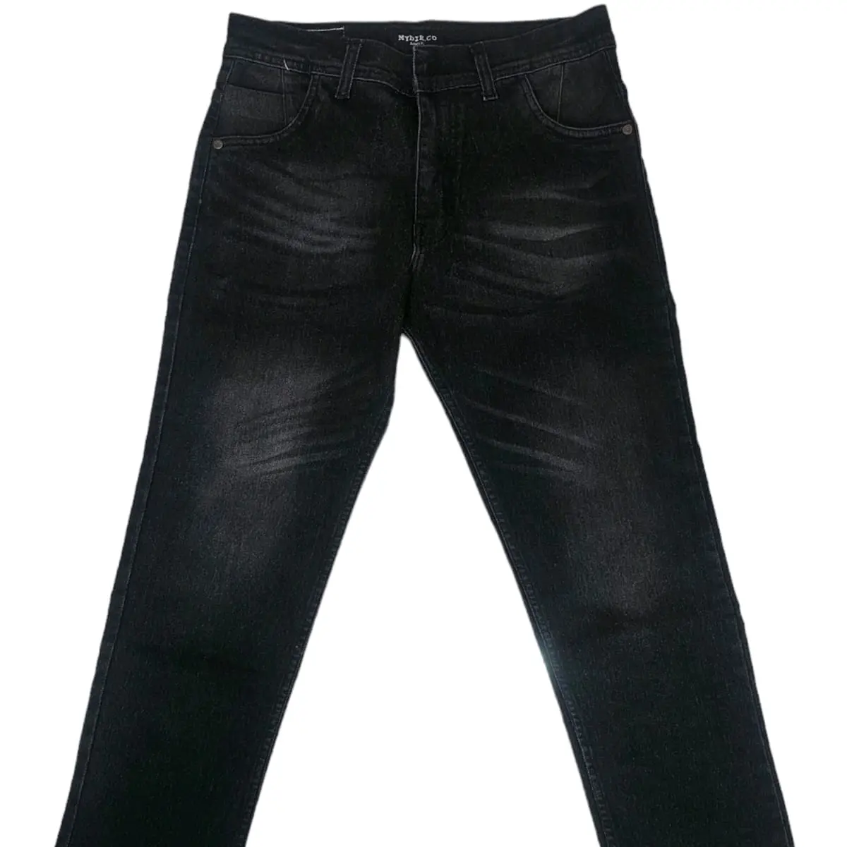 celana jeans panjang pria wisker black jazz/celana jeans panjang pria slim pit