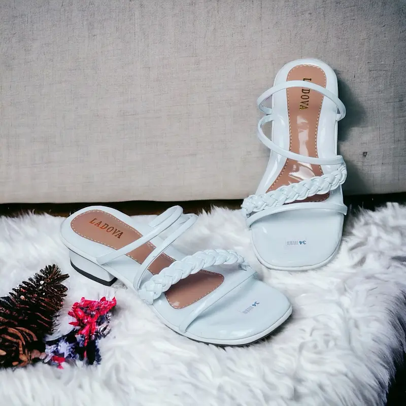 Sandal Anak Perempuan Pesta Heels hak 3cm K-04 Ladova Terbaru Size  Kaki 31-35 Fashion 5