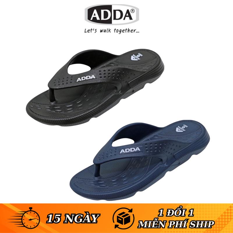 Dép Thái Lan Nam ADDA Đúc Nguyên Khối Đi Mưa Cao Su DéP Đế Bằng dép  lào dep  quai kep