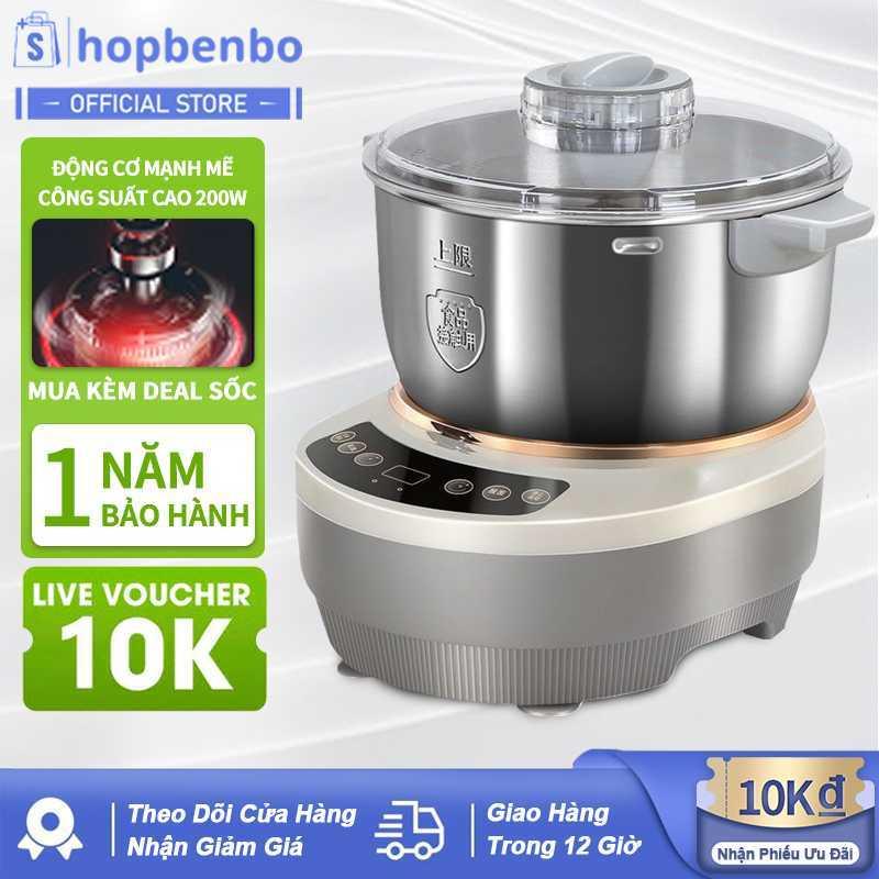 Máy Nhào Bột 7L Đa Năng Ủ Bột Trộn Bột Nhồi Bột Nhanh Công Suất Lớn Bảo Hành Chính Hãng 18 Tháng