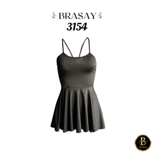 Brasay Lingerie Set Dress Tali Suspender Tipe-A rayuan backless 3154