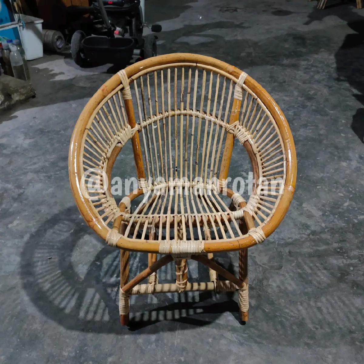 Kursi Teras Rotan Model Baron
