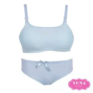YUNA | Set Bra Tanpa Kawat YUNA  128 | Bra dan Cd | Size 34A - 38A
