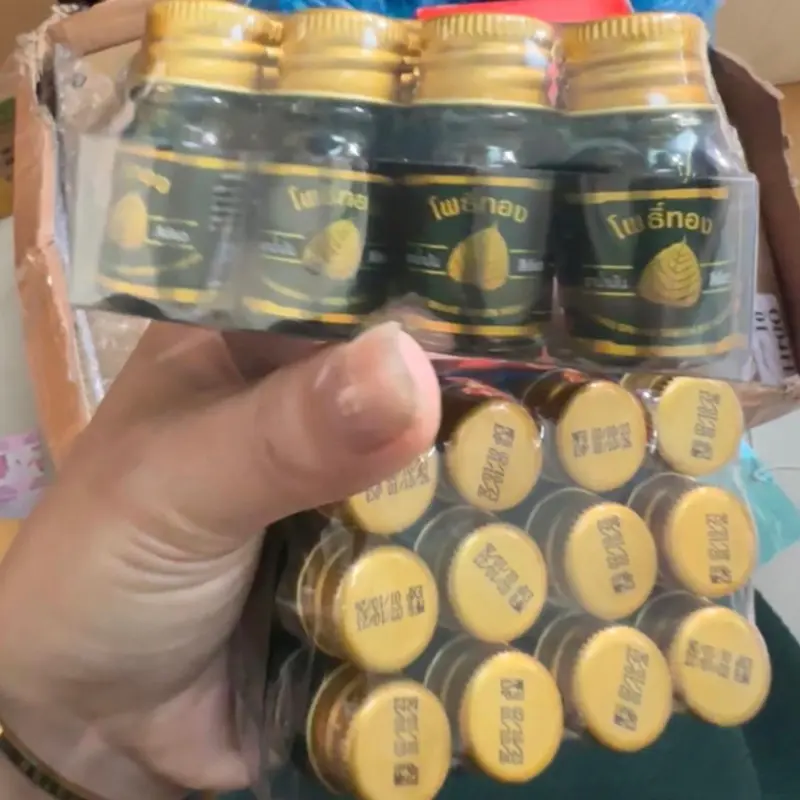 (Combo 4 chai ) ￼Dầu Gió Lá Bồ Đề Po Thong Body Massage Oil daugio xanh 2