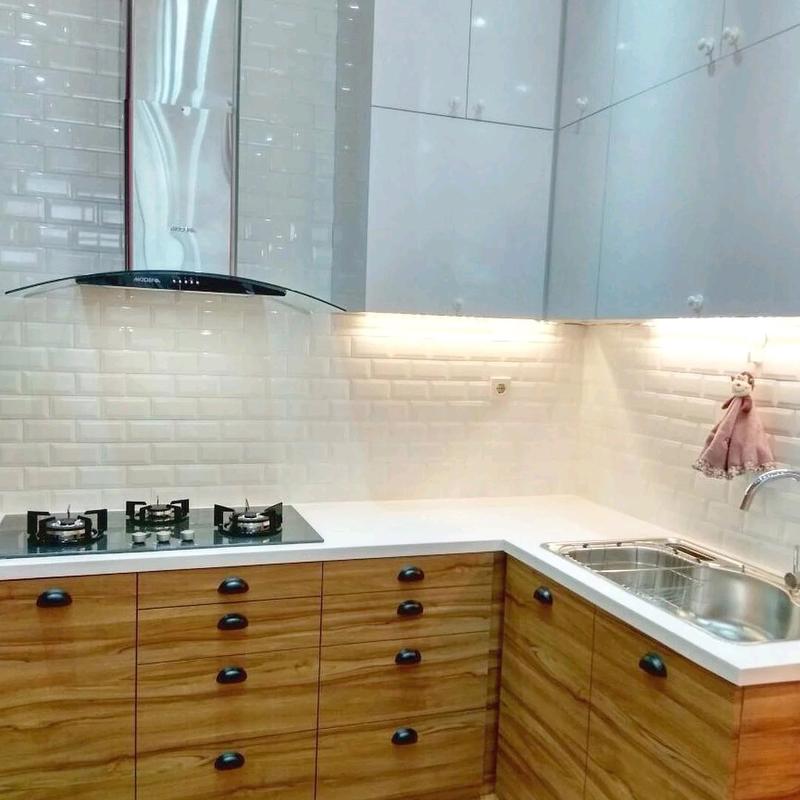 Kitchen set kabinet dapur finishing HPL Tahan Lama 1