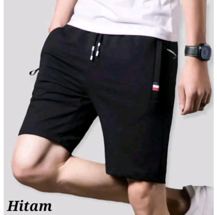 Product Introduction of (promo) 80K 4PCS celana pendek babyterry saku resleting Dewasa celana Santai harian olahraga 1