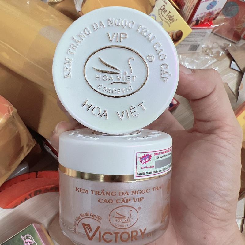 KEM HOA VIỆT TRẮNG DA NGỌC TRAI VICTORY VIP