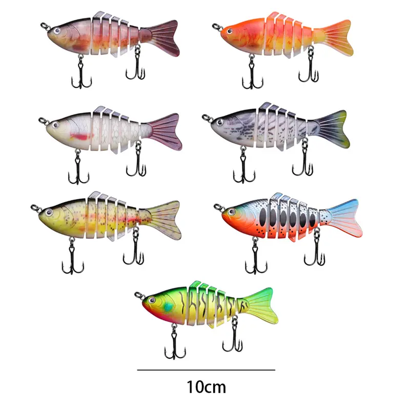 Mata Kail Bentuk Ikan Hidup Plastic / Premium Lure Pancing Lure Dengan 2 Kail / Umpan Pancing Mancing / Kail Pancing / Umpan Kail 5