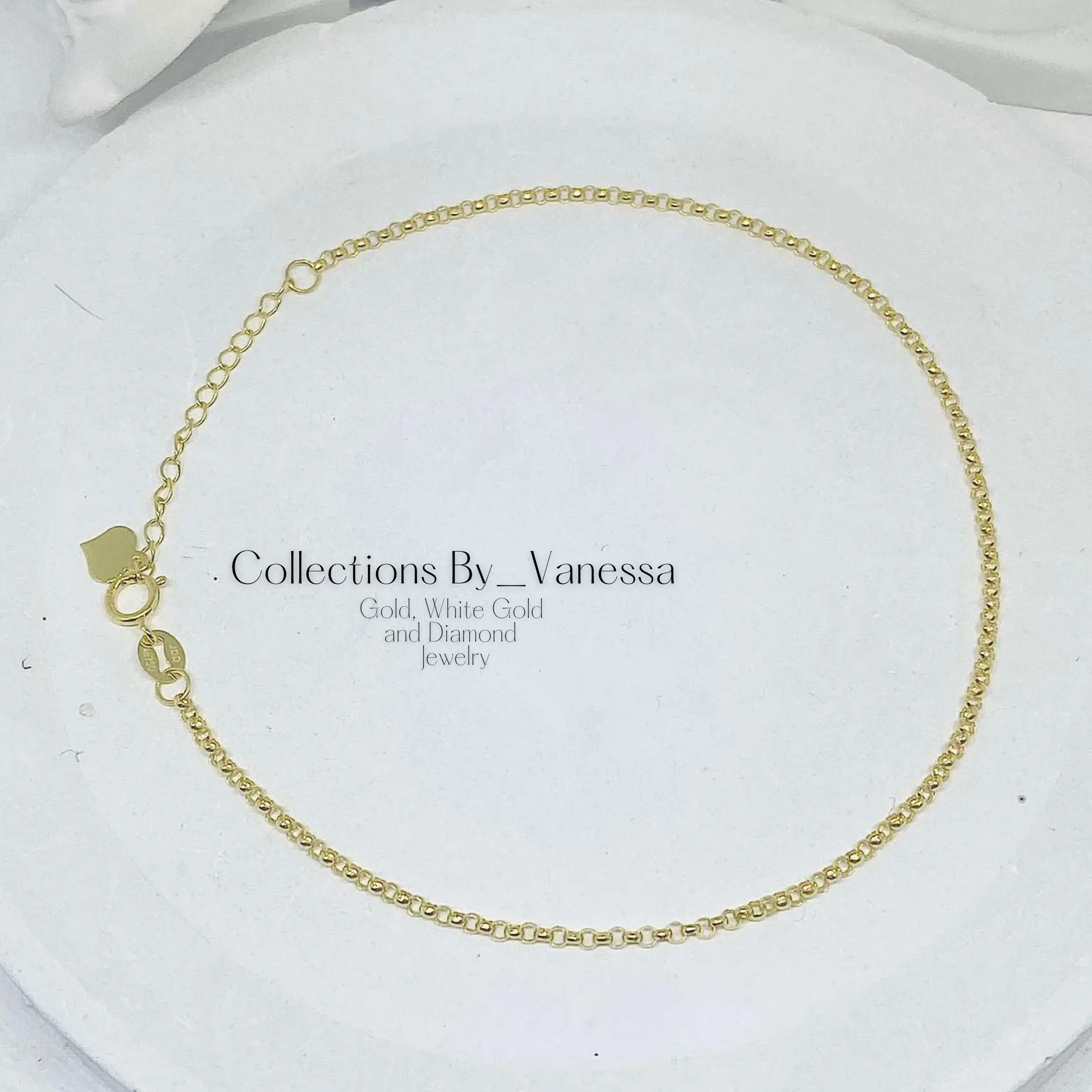 Tauco Plain Bracelet | Real 18k Gold | Pawnable
