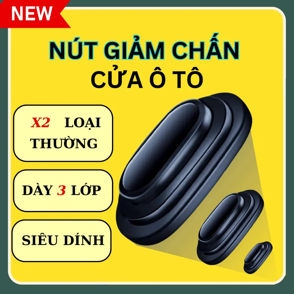 Nút giảm chấn cửa ô tô  năm 2024 chống sốc hiệu quả gấp đôi loại thường
