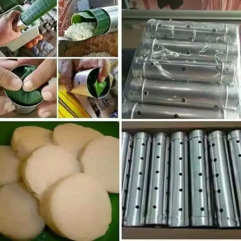 Cetakan Lontong Isi 1 Lusin (12pcs) Tahan Karat Tidak Mudah Penyok Stainless Steel 1