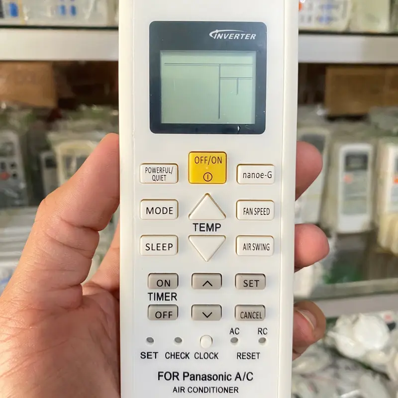 REMOTE ĐIỀU KHIỂN MÁY LẠNH ĐIỀU HOÀ .PA.NA INVERTER ĐỦ LOẠI 1