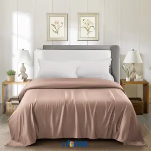 Informa Duvet Cover 460 Tc Brown - Tencel Lyocell