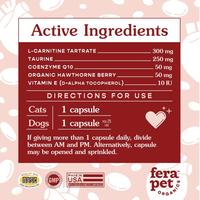 Gambar SUNNYPAWS FERA Cardiac Support 60 120 Caps Dog Vitamin Supplement Jantung Anjing - 60 Capsules dari SunnyPaws Store Kota Tangerang 2 Tokopedia