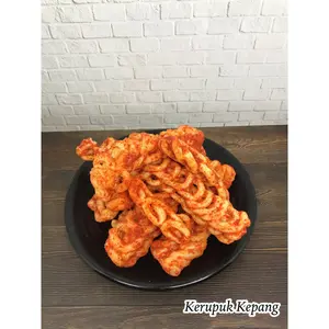 KERUPUK KEPANG 250 GRAM | KERUPUK PITA 250 GRAM | KERUPUK KEPANG PEDAS | KERUPUK CAP IKAN