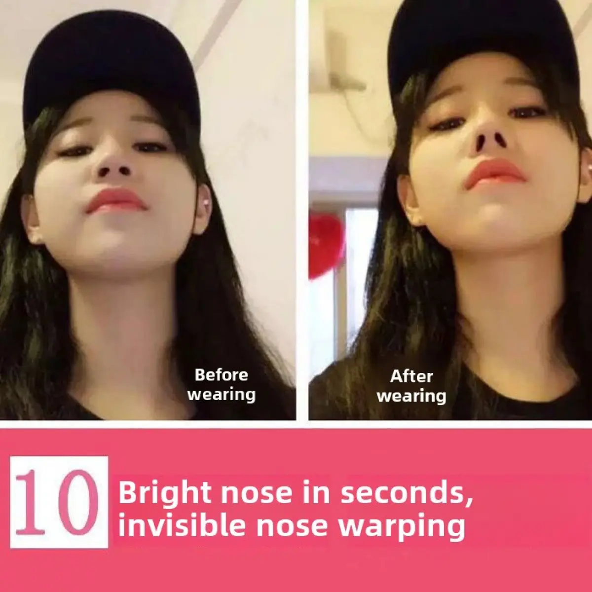 Invisible Nose Beauty Artifact Nose Heightening Device for Nasal Bridge Pad Nose Noseup Nose Support Device Inner Support Device Skincare Comfort
