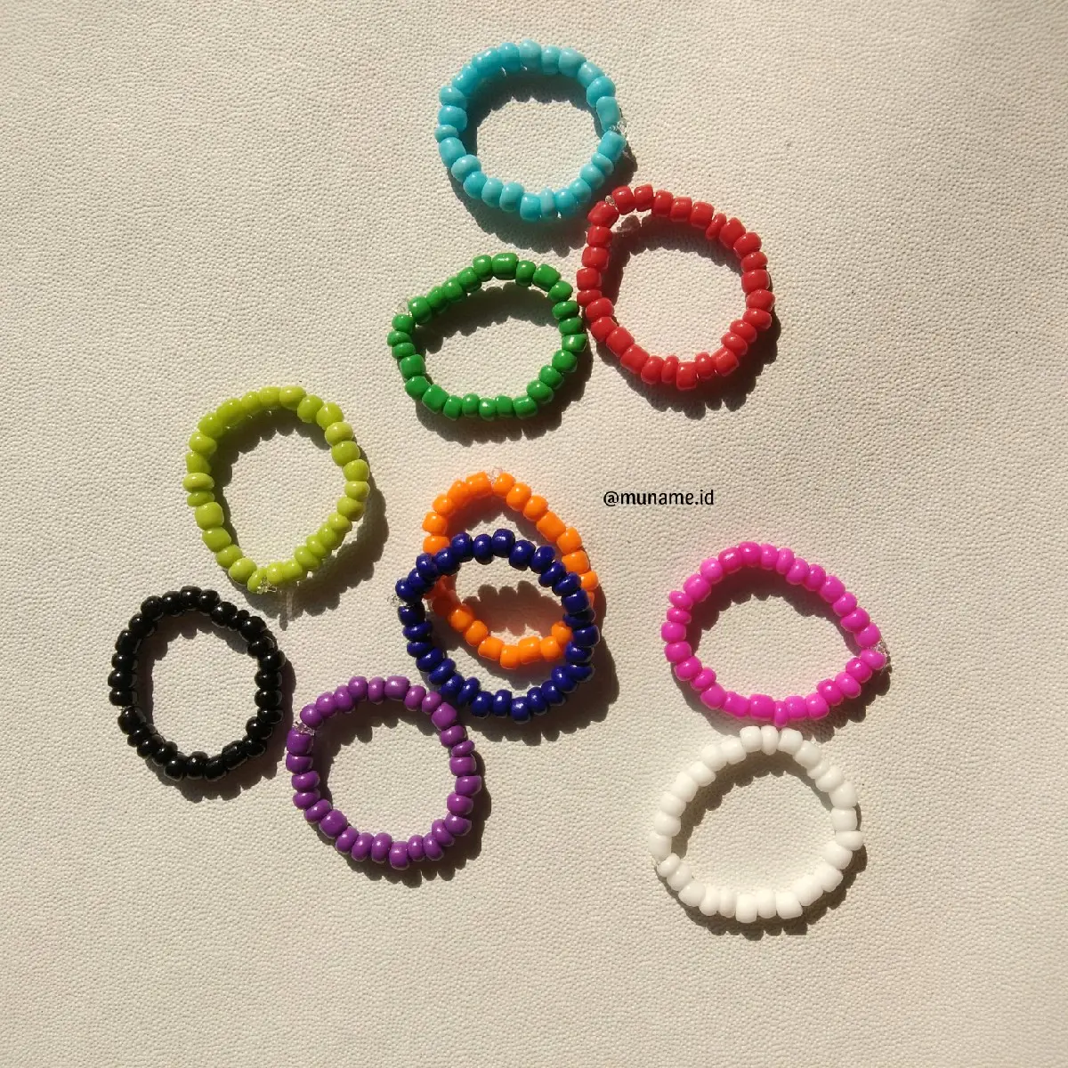 Part 10 | Cincin manik - manik / beads rings - Basic Series