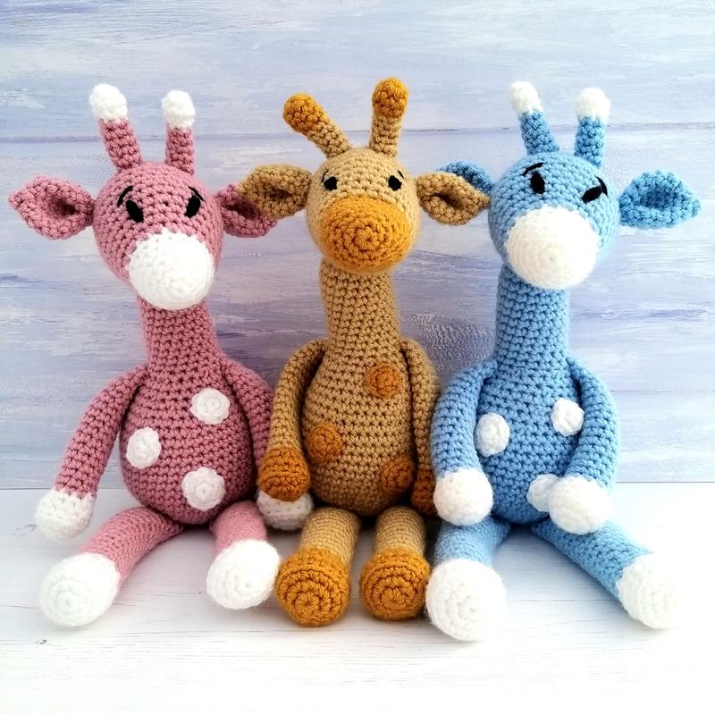 Aimee the Giraffe Crochet Kit - Amigurumi Toy DIY Crochet Kit 5