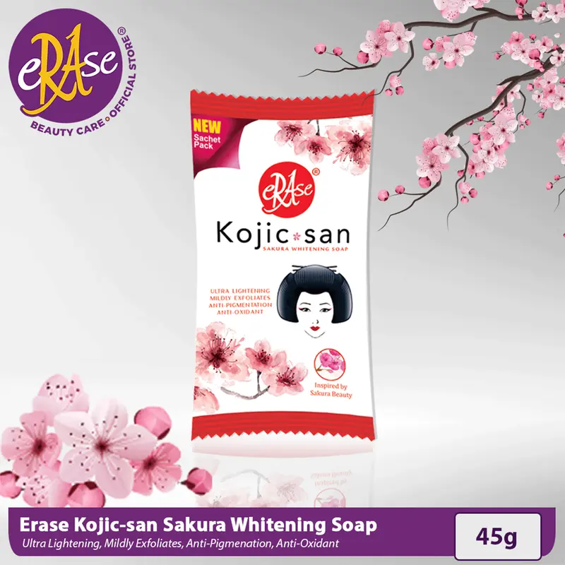 GLUTA BY ERASE SOAP with Kojic Acid and Moringa Extract 45G - TikTok Shop Philippines GLUTA BY ERASE SOAP with Kojic Acid and Moringa Extract 45G - TikTok Shop Philippines