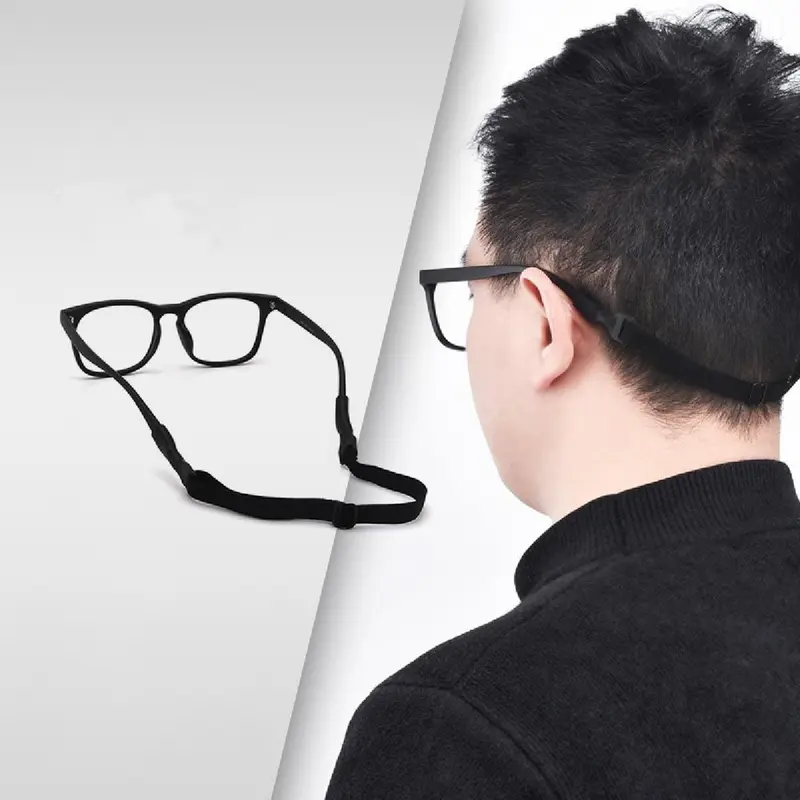 Tali Kacamata Olahraga / Tali Kacamata Pria Wanita Anti Slip / Adjustable Glasses Strap untuk Anak Adults Pria Wanita 4