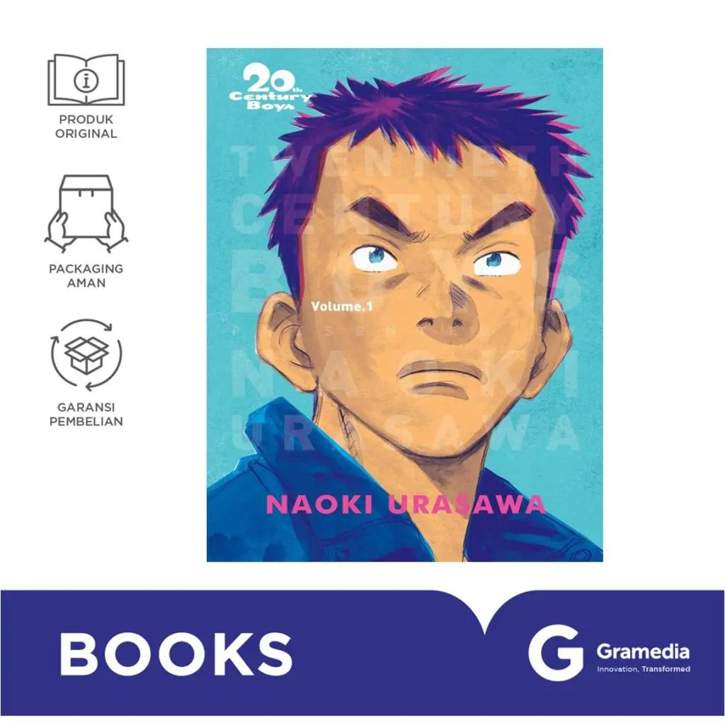 Gramedia - Buku Level Comic: 20th Century Boys The Complete Edition 01 ( Urasawa Naoki )