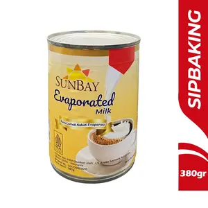 Sunbay Evaporated Milk 380gr Susu Lemak Nabati Evaporasi