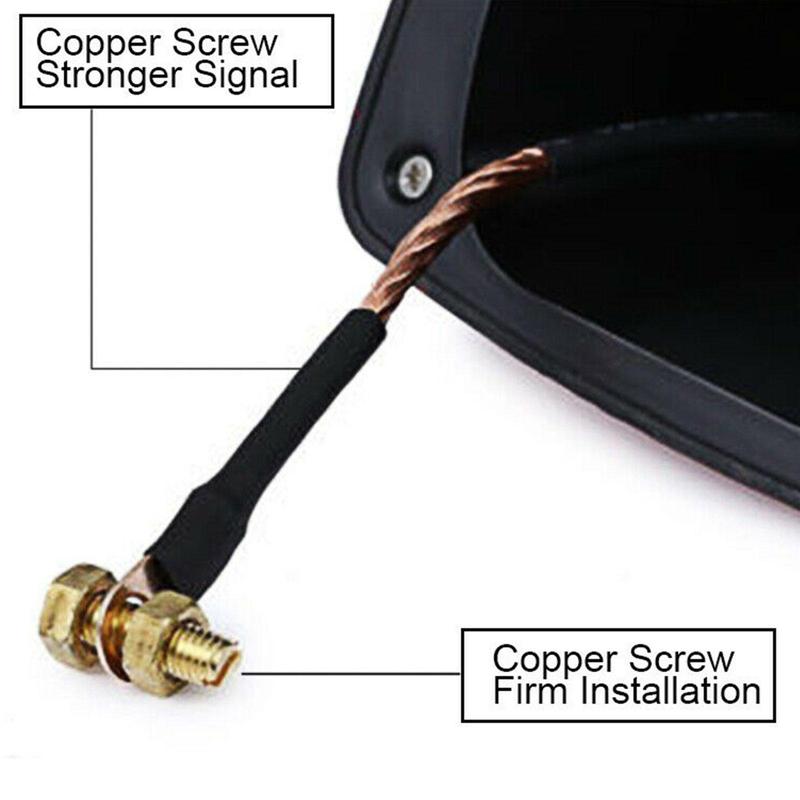 Product Introduction of 1 Pcs Car Shark Fin Day Shark Fin Antenna Signal Radio Painted Practical Carbon Fiber Efficient O1I6 23