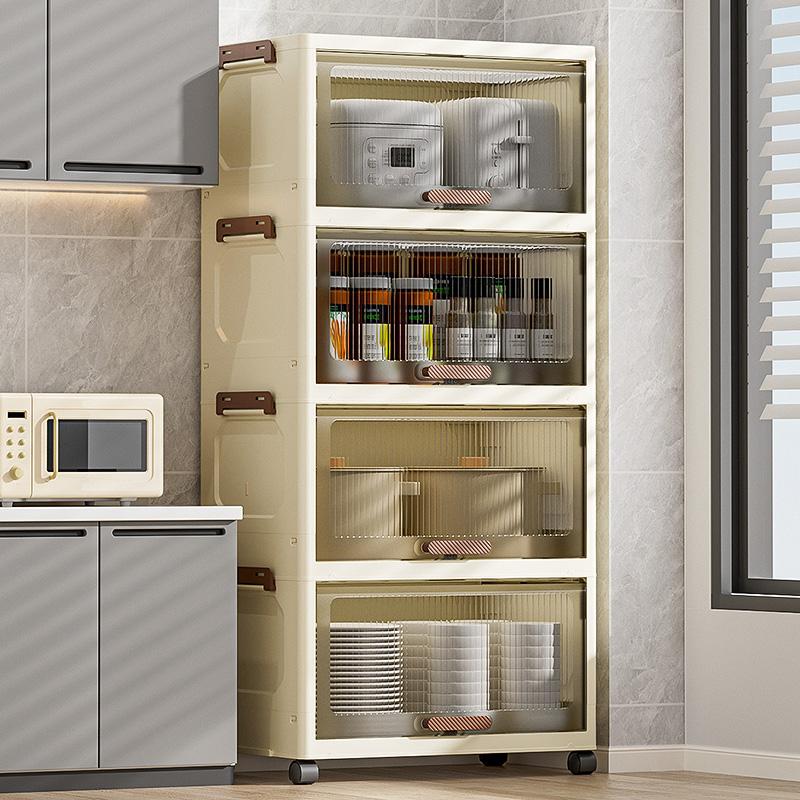【Tủ nhựa gấp】40-70cm Thể Xếp hộp đựng quần áo Trong suốt đựng đồ tủ nhựa không cần lắp đặt Tủ Đựng Đồ 6