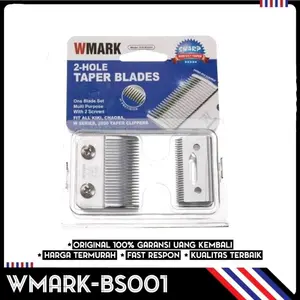 Mata Pisau Cukur Blade Wmark BS001 untuk Cliper Wahl Kemei Andis Barbershop Pangkas Rambut