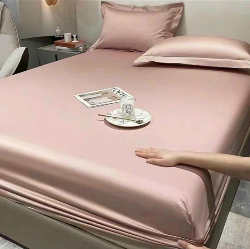 Product Introduction of BỘ 3 MÓN GA VÀ VỎ GỐI LỤA THÁI - CHẤT LIỆU MÁT MẺ, MÀU SẮC TRẺ TRUNG - Ga bo chun đệm được 10p. 70