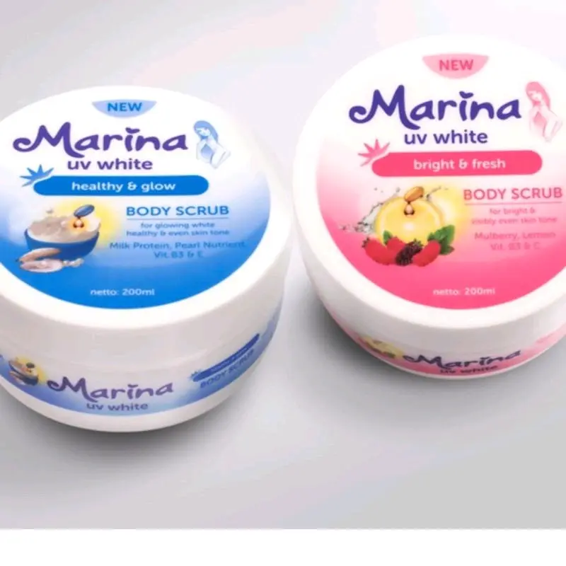 MARINA UV White Scrub 200ml PINK/BIRU
