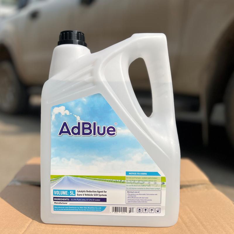 AdBlue 5 Lít BlueOne Xử lý khí thải động cơ dầu Diesel Euro 4 5 6 4