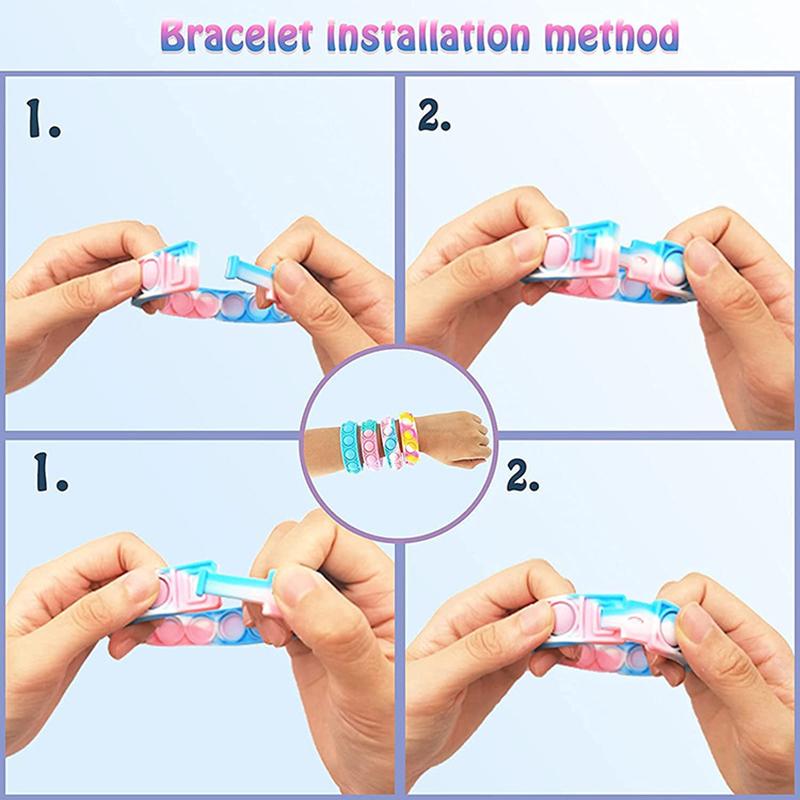 Product Introduction of Toys Bracelet Fidgets Kids Adult Toys Supplies Classroom Prizes Party Favors Kids Sensory Toys Антистресс 1