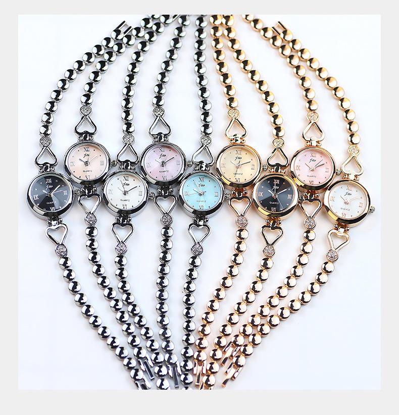 Product Introduction of Fashion New Watch Women's Watch Steel Band Student Watch Bracelet Electronic Fashion Simple Temperament Quartz Watch Love Watch Birthday Watch Couple Watch Wedding Watch Party Watch @ 223 # 11