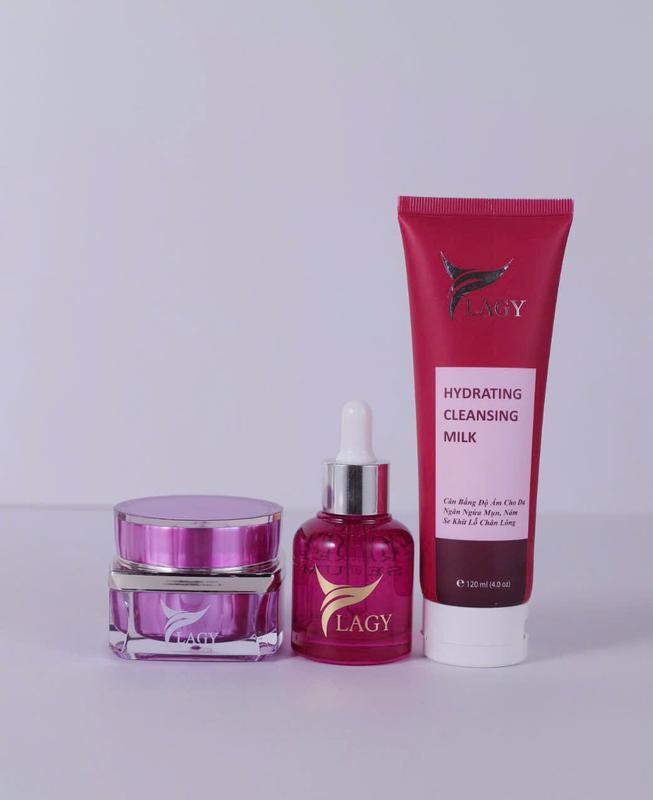 COMBO 3 MÓN LỚN kem face, serum , sữa rữa mặt YLagy