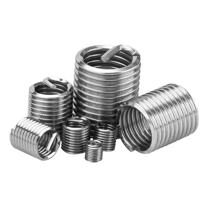 Product Introduction of 60Pcs Wire Thread Insert M3 M4 M5 M6 M8 M10 M12 Fastening Thread Insert Stainless Steel Spiral Wire Screw Sleeve Wear Repair Kit 31