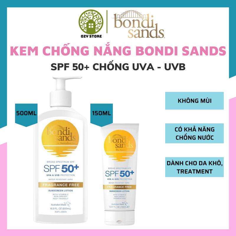 Kem chống nắng Bondi Sands SPF 50+  Úc (có bill, đi air)