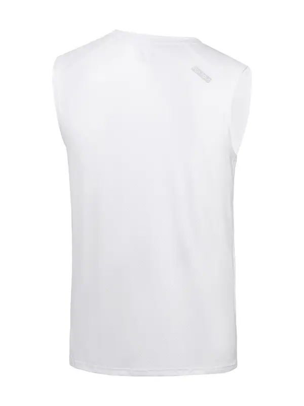 Men's Solid Color Graphic Sports Vest, Casual Breathable Comfortable Sports Tank Top for Gym Workout Running, Mens Sportswear for All Seasons 2