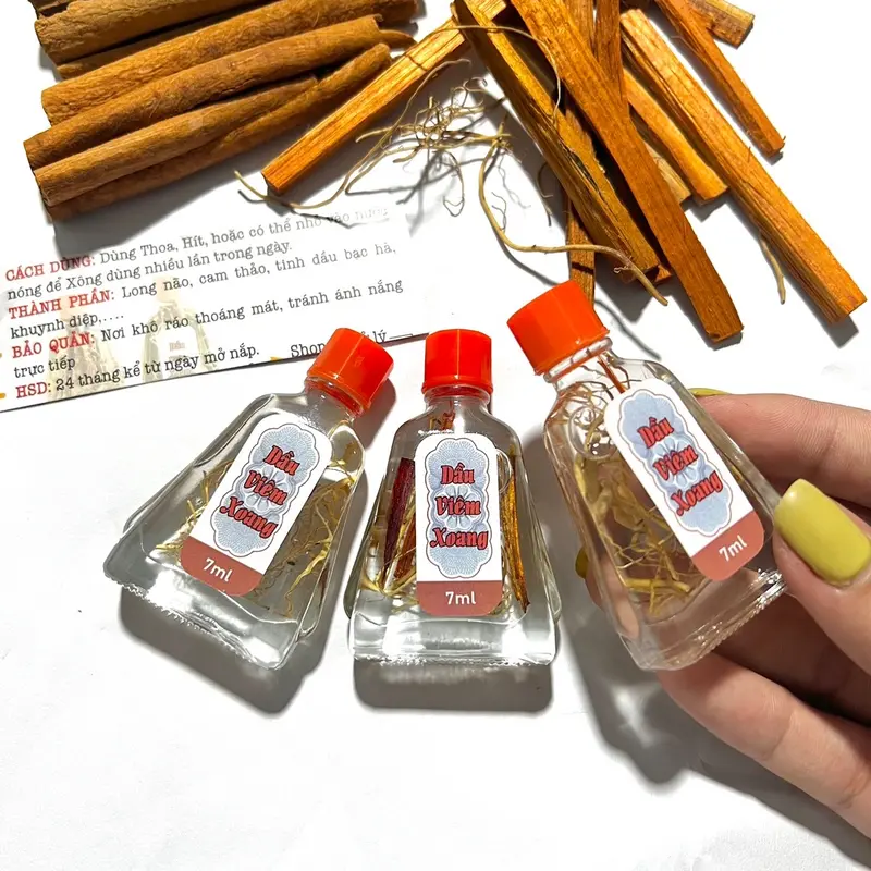 Combo 3 chai dầu trắng ủ thảo dược 7ML 0