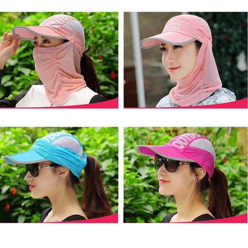 Product Introduction of Quick-Drying Sun Hat for Men and Women with Detachable Veil - Ideal for Outdoor Sports and Activities 5