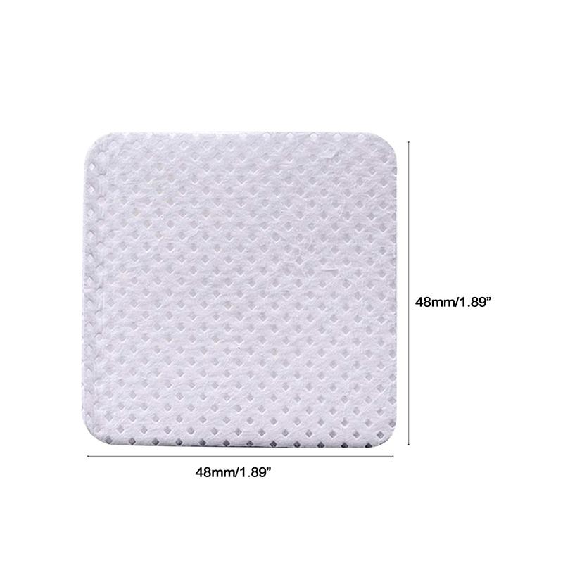 Product Introduction of ✪ 200xPink White Nail Polish Remover Cotton Pad Nail Polish Remover Pads Lint Free 0