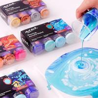 Gambar Mont Marte Pouring Acrylic Paint set 4 pcs 120ml - Coral set dari Toko Prapatan_NEW Kota Administrasi Jakarta Timur 2 Tokopedia