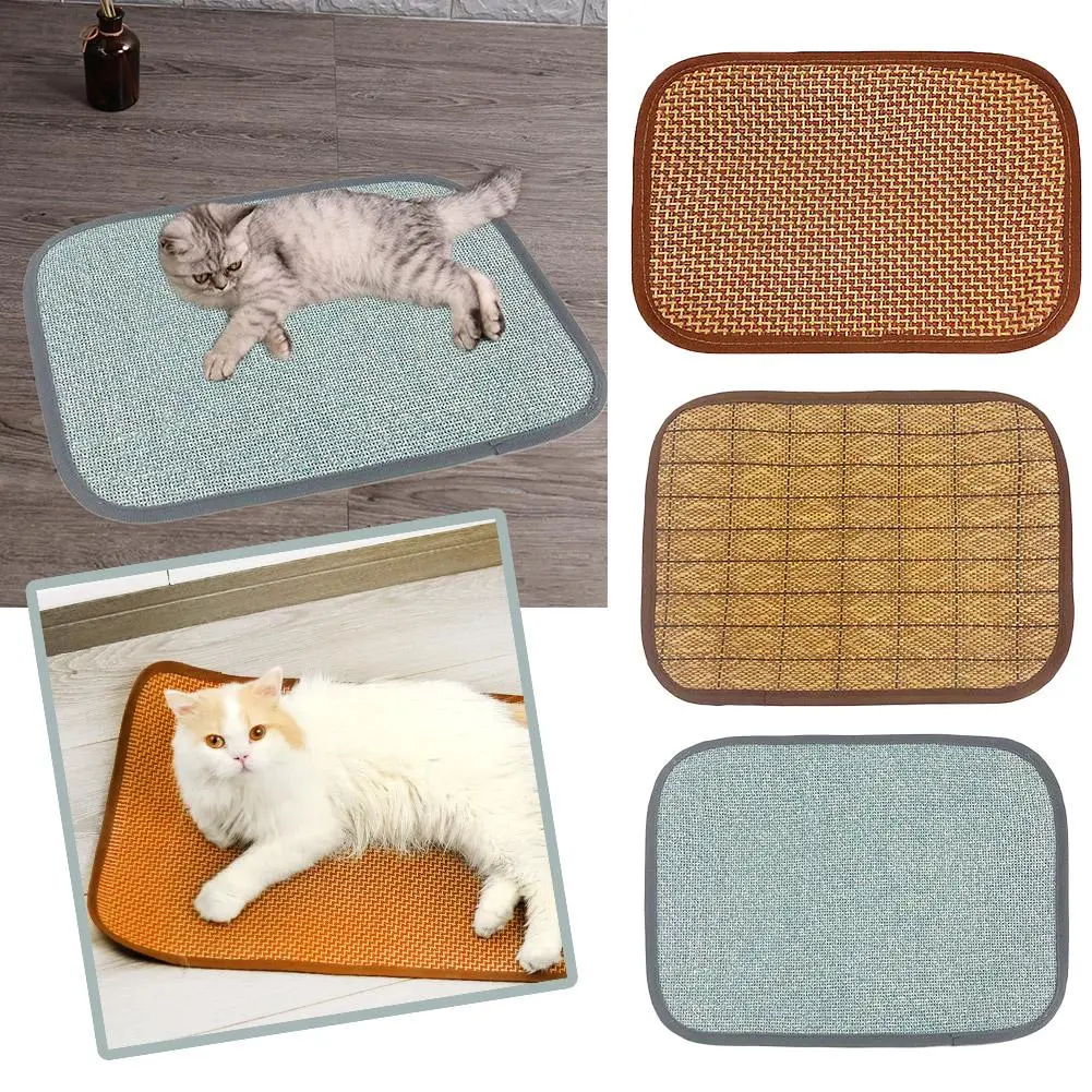 Cool Pet Bed Mat for Dog and Cat with Air Conditioning Keep Your Pets Cool and Comfortable All J1O2