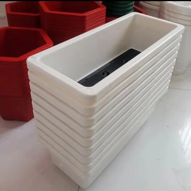 [Mua 5 tặng 1] CHẬU NHỰA HCN TRỒNG CÂY KT 48X20X16cm chau trong cay chậu  nhựa 5